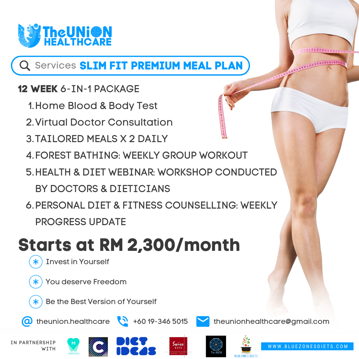 SLIM FIT PREMIUM MEAL PLAN